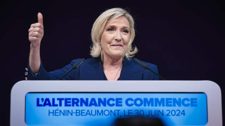 France Far Right National Rally Makes Big Gains Against French President Emmanuel Macron In Legislative Polls France's Far-Right National Rally Makes Big Gains Against Macron In First Round Of Legislative Polls, Seeks Majority