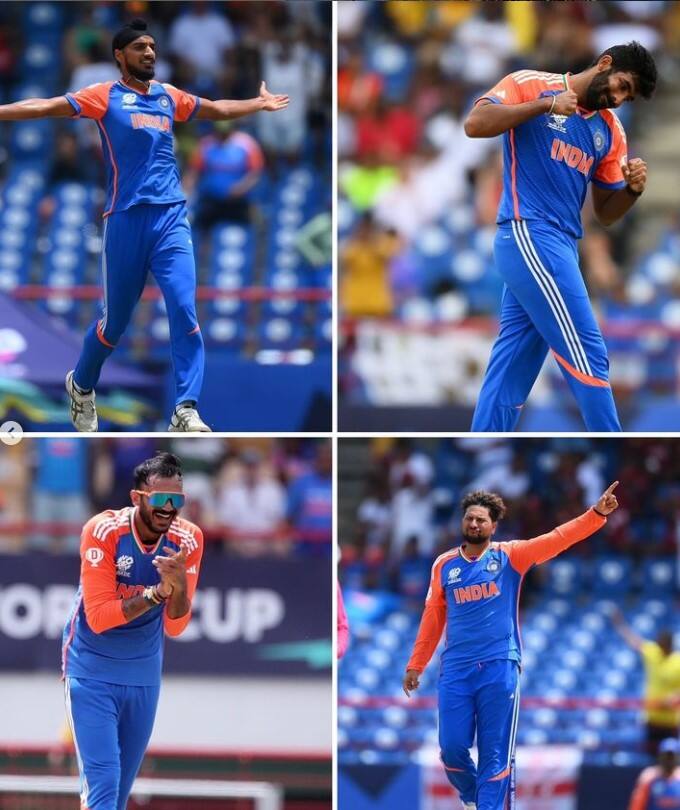 ਭਾਰਤ ਨੂੰ ਸ਼ੁਰੂਆਤ ਵਿੱਚ ਹੀ ਝਟਕਾ ਲੱਗ ਗਿਆ, ਕਿਉਂਕਿ ਦੱਖਣੀ ਅਫਰੀਕਾ ਨੇ ਬਿਨਾਂ ਜ਼ਿਆਦਾ ਦੌੜਾਂ ਦਿੱਤੇ ਦੋ ਹੋਰ ਵਿਕਟਾਂ ਲਈਆਂ। ਹਾਲਾਂਕਿ, ਸ਼ਿਵਮ ਦੂਬੇ ਦੇ ਨਾਲ ਵਿਰਾਟ ਕੋਹਲੀ ਅਤੇ ਅਕਸ਼ਰ ਪਟੇਲ ਦੀ ਮਜ਼ਬੂਤ ​​ਸਾਂਝੇਦਾਰੀ ਨੇ ਭਾਰਤ ਨੂੰ ਦੱਖਣੀ ਅਫਰੀਕਾ ਦੇ ਟੀਚੇ ਦਾ ਪਿੱਛਾ ਕਰਨ ਲਈ ਕੁੱਲ 176 ਦੌੜਾਂ ਬਣਾਉਣ ਵਿੱਚ ਮਦਦ ਕੀਤੀ। ਜਵਾਬ 'ਚ ਦੱਖਣੀ ਅਫਰੀਕਾ ਦੀ ਟੀਮ 169 ਦੌੜਾਂ ਹੀ ਬਣਾ ਸਕੀ।