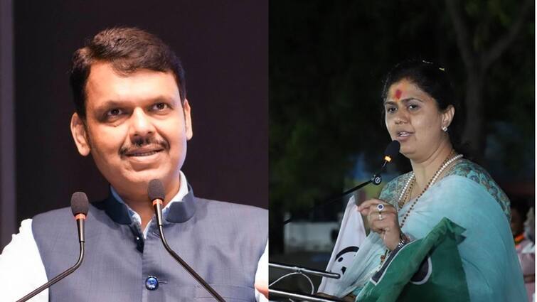 Devendra Fadnavis on Pankaja Munde Pankaja Munde's Legislative Council candidature, Devendra Fadnavis' first reaction said Devendra Fadnavis on Pankaja Munde : केंद्रीय नेतृत्वाकडून पंकजा मुंडेंना विधानपरिषदेची उमेदवारी, देवेंद्र फडणवीसांची पहिली प्रतिक्रिया, म्हणाले...