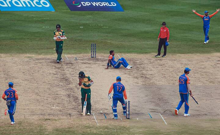 भारतीय संघाने आयसीसी टी-20 विश्वचषक 2024 च्या स्पर्धेत (T20 World Cup 2024) फायनलमध्ये दक्षिण आफ्रिकेचा पराभव करून विजेतेपद पटकावले.