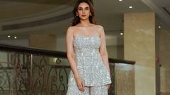 Aditi Rao Hydari Flaunts An Exquisite Off-Shoulder Co-Ord Set, PICS