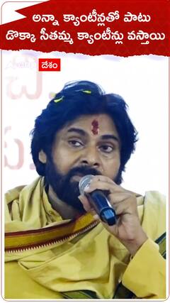 అన్నా కాంటీన్లతో పాటు డొక్కా సీతమ్మ కాంటీన్లు కూడా ఉంటాయి..