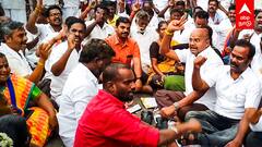 DMK Vs PMK | மக்களை அடைத்து வைத்ததா திமுக?போராட்டத்தில் குதித்த பாமக! விக்கிரவாண்டியில் பரபர!