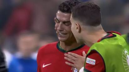 Portugal vs France EURO 2024 France defeat Portugal via penalties book semis Portugal vs France, EURO 2024: சோகத்தில் ரொனால்டோ - யூரோ காலிறுதியில் ஷூட்-அவுட் முறையில் பிரான்சிடம் போர்ச்சுகல் தோல்வி