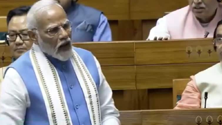 Parliament Session PM Modi replies to Motion of Thanks on President Address Ruckus Lok Sabha Parliament Session: பேசத்தொடங்கிய மோடி:  எதிர்க்கட்சிகளின் அமளியால் ரணகளமான நாடாளுமன்றம் - நடந்தது என்ன?