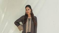 Sonam Bajwa Gives Desi Vibes In Black Kurta And Dhoti; SEE PICS