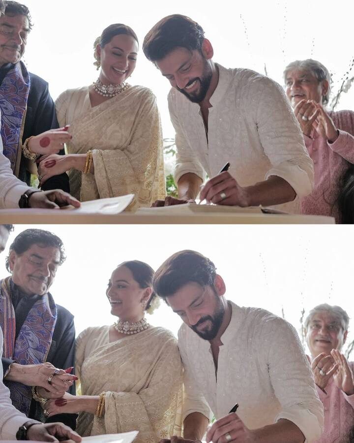 Sonakshi Sinha and Zaheer Iqbal got married on June 23 after dating for seven years.