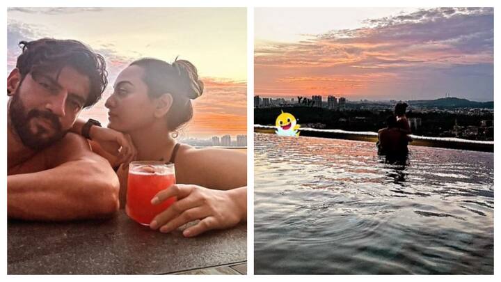 Newlywed couple Sonakshi Sinha and Zaheer Iqbal, who married on June 23, are currently enjoying a vacation together.