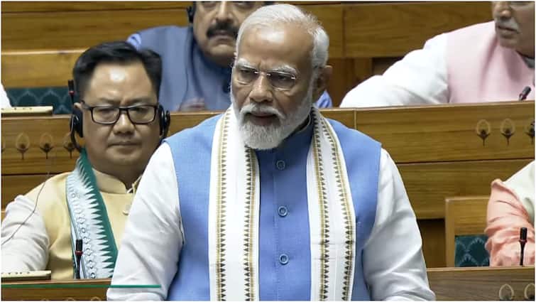 pm narendra modi lok sabha full speech   PM Modi Lok Sabha Speech: 'હું સમજી શકુ છું કેટલાક લોકોનું દર્દ', PM મોદીએ વિપક્ષ પર સાધ્યું નિશાન, જાણો બીજુ શું બોલ્યા 