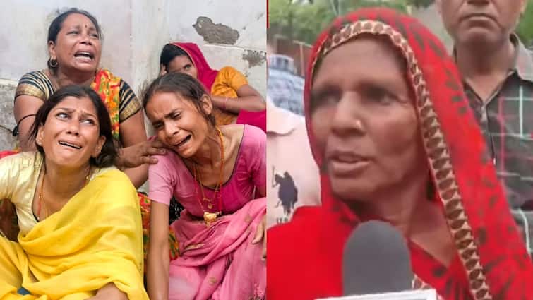 Hathras Stampede eyewitness on Death in satsang in Pulrai village हाथरस भगदड़ पर चश्मदीद महिलाओं ने बताई दर्दनाक कहानी, 'जैसे ही सत्संग खत्म हुआ...'