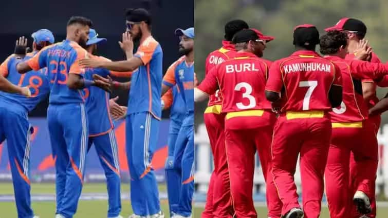 Sai Sudharsan  Jitesh Sharma and Harshit Rana added to Indias squad for first two T20Is against Zimbabwe decision taken by bcci मोठी बातमी, झिम्बॉब्वे  दौऱ्यावर जाणाऱ्या टीम इंडियात बदल, पहिल्या दोन मॅचसाठी तीन युवा खेळाडूंना संधी, कारण समोर