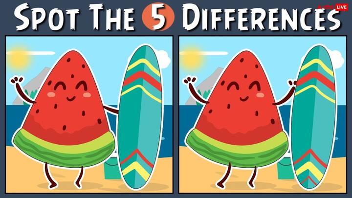 इस खेल का आधार ही यही है कि दो समान दिखने वाली तस्वीरों को एक साथ रखा जाए और उनमें ऐसे अंतर ढूंढने को कहा जाए जो बेहद मुश्किल हो. जैसा कि दी गई तस्वीर में पूछा गया है.