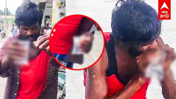 Villupuram Kallasarayam | மீண்டும் கள்ளச்சாரயம்..பட்டப்பகலில் ஆசாமி அலப்பறை விழுப்புரத்தில் பரபரப்பு