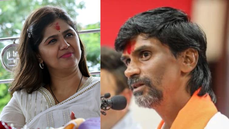 Maratha Reservation agitator Manoj Jarange Patil reaction after BJP give nomination to 3 obc leaders including Pankaja Munde Manoj Jarange: पंकजा मुंडेंना भाजपकडून विधानपरिषदेची उमेदवारी, मनोज जरांगे पाटलांची पहिली प्रतिक्रिया, म्हणाले...