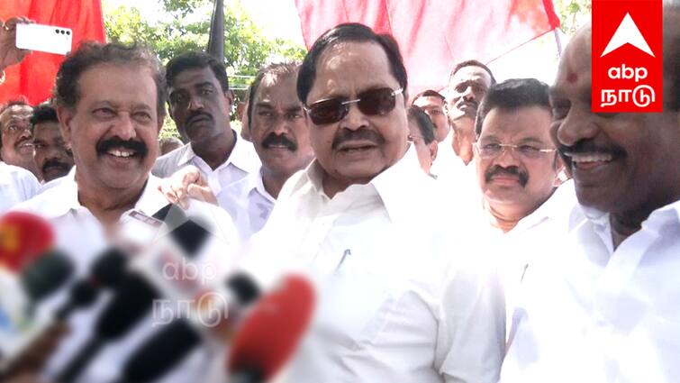 Vikravandi By Election Minister Durai Murugan says  violence is the job of pmk - TNN Vikravandi By Election: வன்முறையில் ஈடுபடுவதுதான் பாமகவினர் வேலை - அமைச்சர் துரைமுருகன் அதிரடி