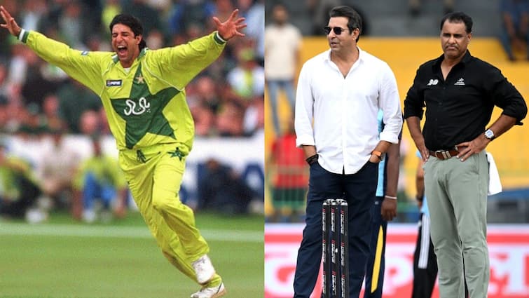 wasim akram once said waqar younis reverse swing called cheating now england calls it an art mushtaq ahmed Wasim Akram: 'पाकिस्तान करे तो चीटिंग और तुम...,' अंग्रेज देखते थे अपना फायदा! पाक दिग्गज ने काले सच से उठाया पर्दा