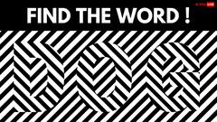 तस्वीर में छिपे हुए शब्द को पहचानिए, 10 सेकंड में सवाल का जवाब देने वाले वाकई में हैं जीनियस