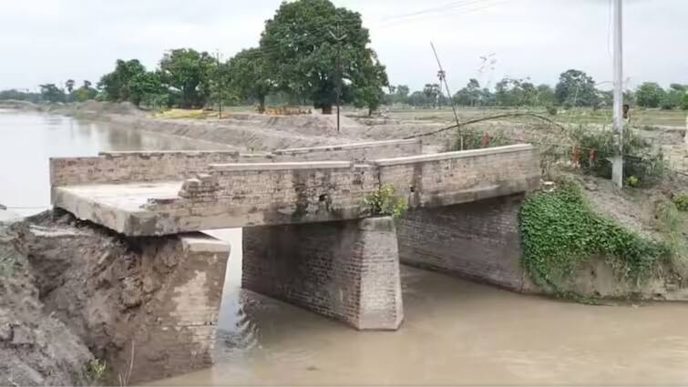 Bihar Bridge Collapse In 15 Days 7  Latest Incident Comes From Siwan Bihar Bridge Collapse:15 நாட்களில் இடிந்த 7 பாலங்கள் : பேசு பொருளான பீகார் மாநிலம்: காரணம் என்ன?