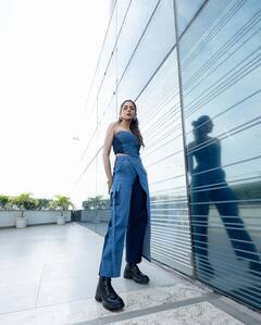 Rakul Preet Singh Photos : ஸ்டைல் போஸ் கொடுக்கும் நடிகை ரகுல் பிரீத் சிங்!