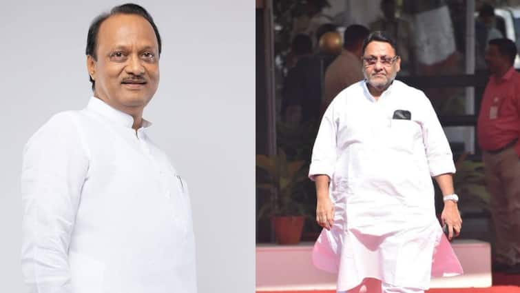 Ajit Pawar on Nawab Malik Ajit Pawar's answer to the question about Nawab Malik in three words, said... Ajit Pawar on Nawab Malik : नवाब मलिकांबाबतचा प्रश्न अजितदादांचे तीन शब्दात उत्तर, म्हणाले...