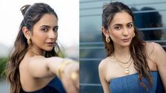Rakul Preet Singh Photos : ஸ்டைல் போஸ் கொடுக்கும் நடிகை ரகுல் பிரீத் சிங்!