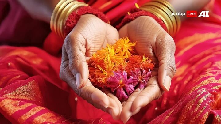 Ritual Enhancement: The Pursuit of Spiritual and Material Well-being- Despite the diversity in devotional practices across India, a common thread unites them – the concept of ritual enhancement. Devotional practices are designed to sustain or improve the worshiper’s circumstances. These rituals address immediate practical needs such as healing diseases, warding off malevolent forces, ensuring the fertility of crops, animals, and people, and maintaining family solidarity. Simultaneously, they also cater to more profound, soteriological goals, like the pursuit of moksha (liberation from the cycle of rebirth). Thus, devotional life in Indian temples is a blend of strategies aimed at achieving both worldly and transcendent aspirations. (Image Source: ABP Live AI)