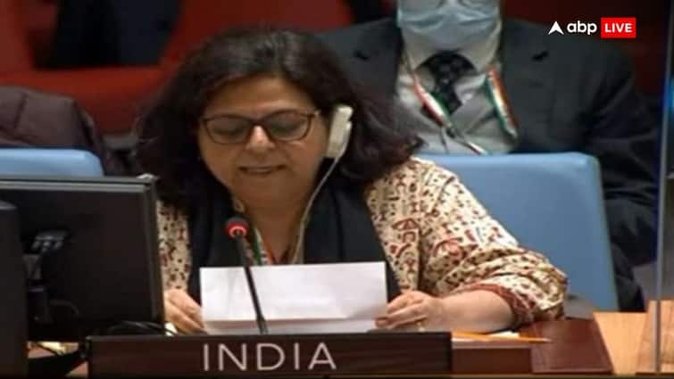 India Kajal Bhat slams Pakistan United Nations UNSC on Kashmir Minorities Row India-Pakistan: संयुक्त राष्ट्र में 'उड़ रहा' था PAK! कश्मीर-अल्पसंख्यकों पर दिया ज्ञान तो भारत ने लगा दी तगड़ी क्लास