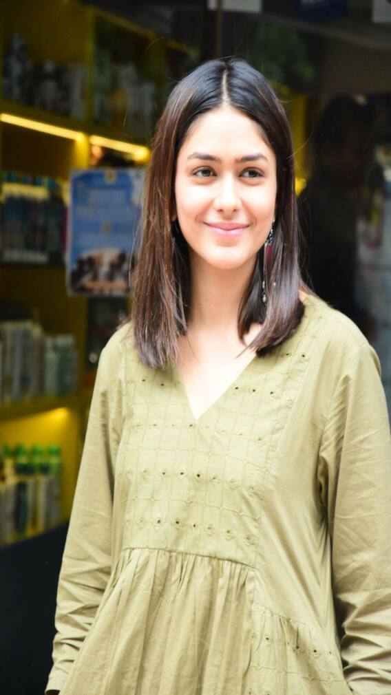 Mrunal Thakur Charms In Casual Look
