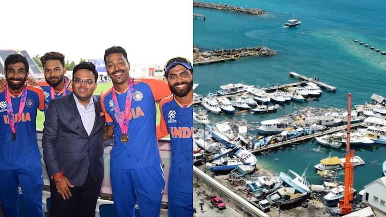 Indian cricket team return from Barbados has been further delay due to Hurricane Beryl know details T20 World cup 2024 Indian Team: टीम इंडिया की वापसी में फिर हुई देरी, चक्रवाती तूफान लगातार बढ़ा रहा है मुश्किलें 