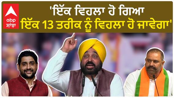 Bhagwant Mann| 'ਇੱਕ ਵਿਹਲਾ ਹੋ ਗਿਆ ਇੱਕ 13 ਤਰੀਕ ਨੂੰ ਵਿਹਲਾ ਹੋ ਜਾਵੇਗਾ'