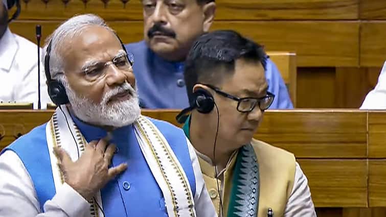 Lok Sabha Resolution Slams Opposition For Disruptions During PM Modi's Speech Lok Sabha Resolution Slams Opposition For Disruptions During PM Modi's Speech
