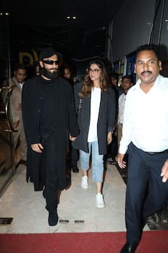 Ranveer Singh Watches Kalki 2898 AD With Deepika Padukone, Says She Is 'Beyond Compare'; Pics Inside