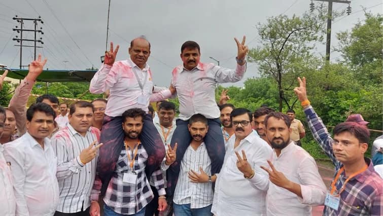 Shiv Sena Shinde Group Candidate Kishore Darade wins Nashik teachers constituency election 2024 vivek kolhe Maharashtra Political Updates in marathi Nashik Teacher Constituency Election: नाशिक शिक्षक मतदारसंघाच्या निवडणुकीत किशोर दराडे विजयी