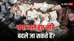 क्या फटे नोट के अलावा जले हुए नोट भी बदल सकते हैं आप?