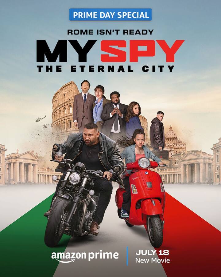 Spy comedy My Spy: The Eternal City (English).