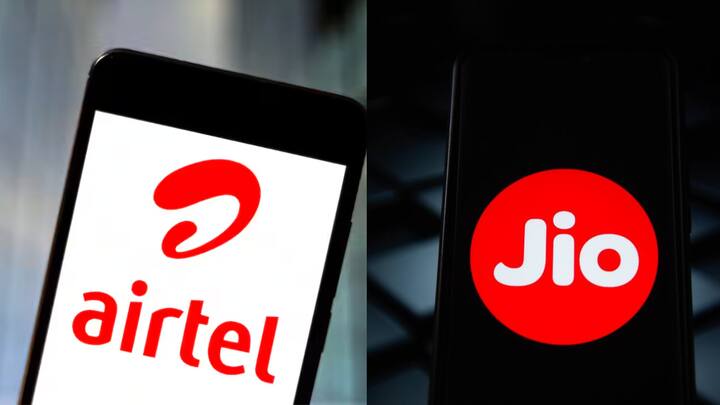 এয়ারটেল ও জিও উভয়ের প্ল্যান আজ অর্থাৎ ৩ জুলাই থেকে শুরু হচ্ছে। (প্রতীকী ছবি ঋণ - পিটিআই)