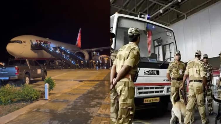 team india welcome delhi poilice makes strong security arrangements igi airport on route to maurya hotel टीम इंडिया की सुरक्षा के खास इंतजाम, चप्पे-चप्पे पर पुलिस के जवान तैनात; पैरामिलिट्री फोर्स भी एक्शन में