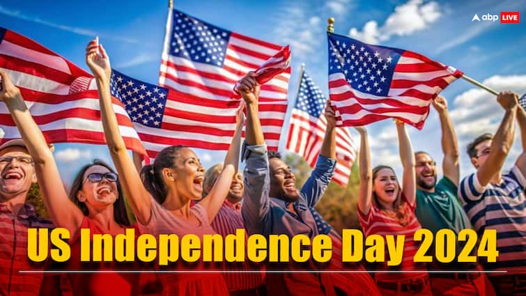 US Independence Day 2024 Wishes Messages Quotes Images to share with your loved ones On 4th July US Independence Day 2024 Wishes:  आज ही के दिन अमेरिका को मिली थी आजादी, अपने दोस्तों और रिश्तेदारों को ऐसे करें विश