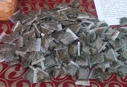Trichy news 12 kg of ganja seized one arrested under the Gundaas Act TNN திருச்சியில் 12 கிலோ கஞ்சா பறிமுதல் ஒருவர் குண்டர் தடுப்பு சட்டத்தில் அதிரடியாக கைது