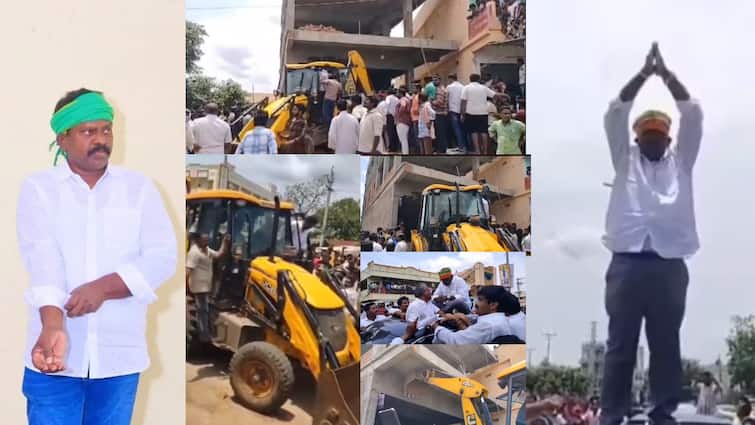 TDP MLA Kolikapudi Srinivasa Rao Faction Politics Demolished YSRCP Leaders Building In Tiruvuru Andhra Pradesh News: వైసీపీ ఎంపీపీ ఇంటిపైకి బుల్డోజర్‌ - టీడీపీ తిరువూరు ఎమ్మెల్యేపై విమర్శలు