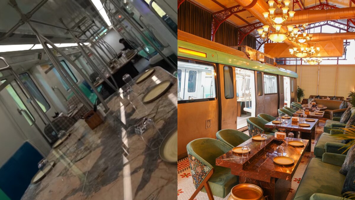 अगर आपको भी है मेट्रो के अंदर खाने-पीने का शौक तो Noida Metro की इस लाइन में Restaurant है तैयार