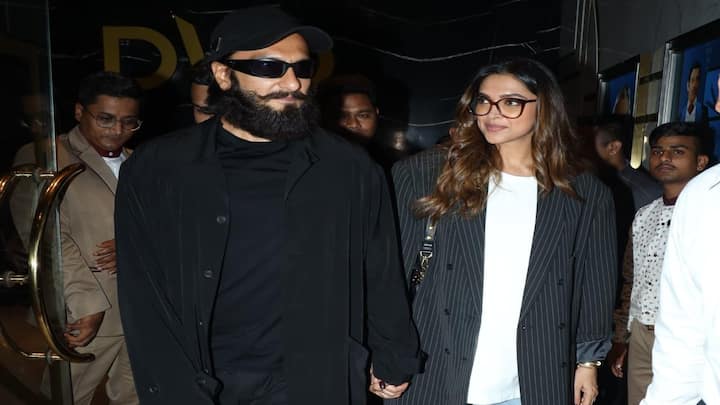 Actor-couple Deepika Padukone and Ranveer Singh watched the film 'Kalki 2898 AD' on Tuesday night.