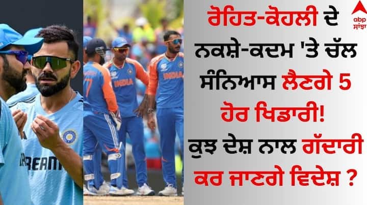 Team Indian Cricketer Retirement: ਟੀਮ ਇੰਡੀਆ ਦੇ ਕਪਤਾਨ ਰੋਹਿਤ ਸ਼ਰਮਾ ਨੇ ਟੀ-20 ਵਿਸ਼ਵ ਕੱਪ 2024 ਤੋਂ ਬਾਅਦ ਸੰਨਿਆਸ ਲੈਣ ਦਾ ਐਲਾਨ ਕਰ ਦਿੱਤਾ ਹੈ।