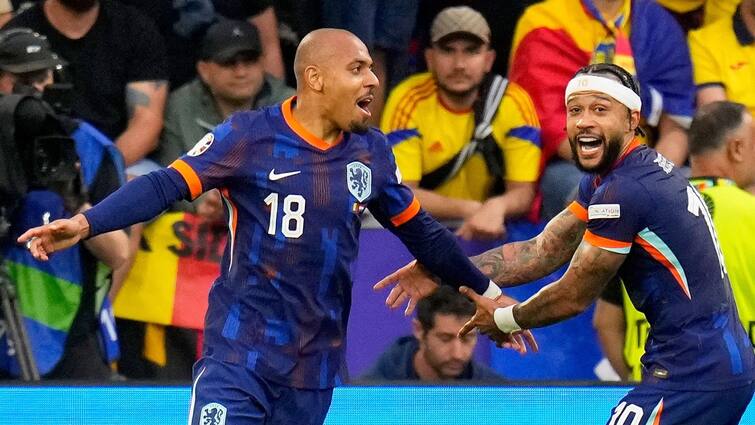 Romania 0-3 Netherlands: Cody Gakpo, Donyell Malen send Ronald Koeman's Oranje into quarter-finals Euro 2024: નેઘરલેન્ડે રોમાનિયાને 3-0થી હરાવ્યું. કવાર્ટર ફાઇનલમાં કર્યો પ્રવેશ