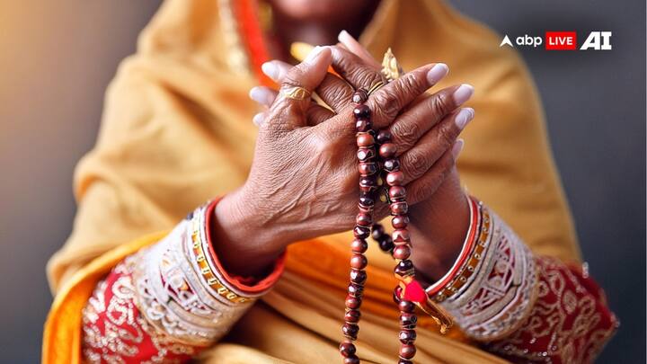 Personal Transformation and the Path to Spiritual Growth: Indian temple rituals are powerful practices designed to bring about personal development rather than just ceremonial acts. They offer a structural path for developing one's spirituality and self-discipline, guiding people to enlightenment and self-realization. This road to transformation includes fasting, chanting sacred mantras, and practising meditation among others. Through these activities, devotees can develop or cultivate virtues such as humility, patience, and devotion—a few qualities that are necessary for overcoming ego and uniting with higher spiritual principles. (Image Source: ABP Live AI)
