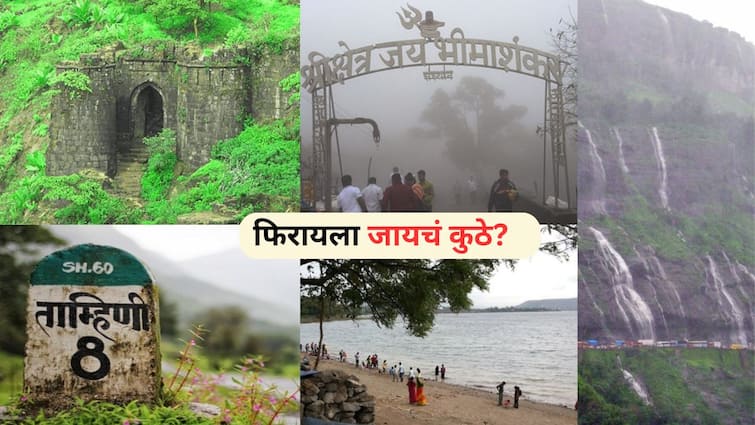 Tourist ban at tourist spots Singhgad Malshej Tamhni Bhimashankar  eOrders of the District Collector of Pune Maharashtra Marathi News सिंहगडावर जमावबंदी, भीमाशंकरच्या वाटाही रोखल्या, ताम्हिणी अन् खडकवासला डॅमवरही नो एन्ट्री, मग फिरायला जायचं कुठे?