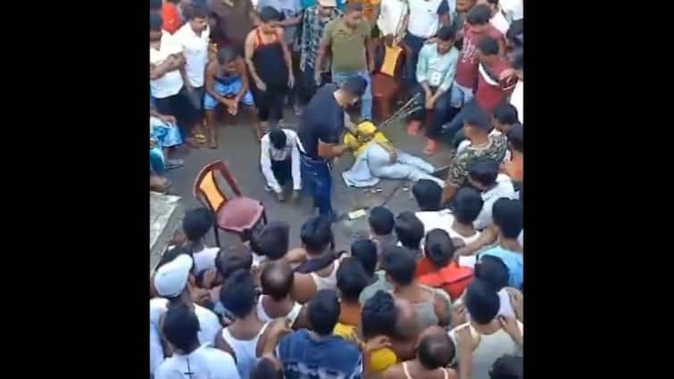 West Bengal Man Flogging Whatever Happened Was Good Won't Take Action Against TMC Leader 'Whatever Happened Was Good': Bengal Man In Flogging Video Won't Take Action Against TMC Leader