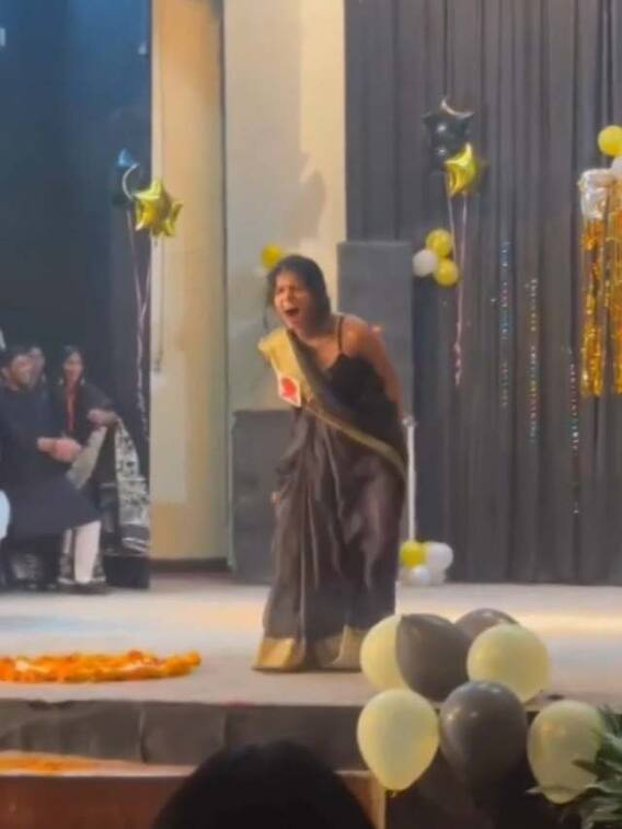 फ्रेशर पार्टी में जमकर लगे ठुमके, यूजर्स बोले- आग लगा दी