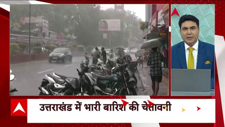 Excessive Alert In Uttarakhand, Heavy Rain Causes Flood Like Scenario | ABP Information