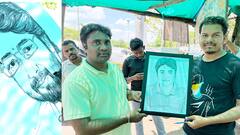 Jagtial Pencil Artist | పెన్సిల్ ఆర్ట్ తో అదరగొడుతున్న జగిత్యాల జిల్లా కళాకారుడు | ABP Desam